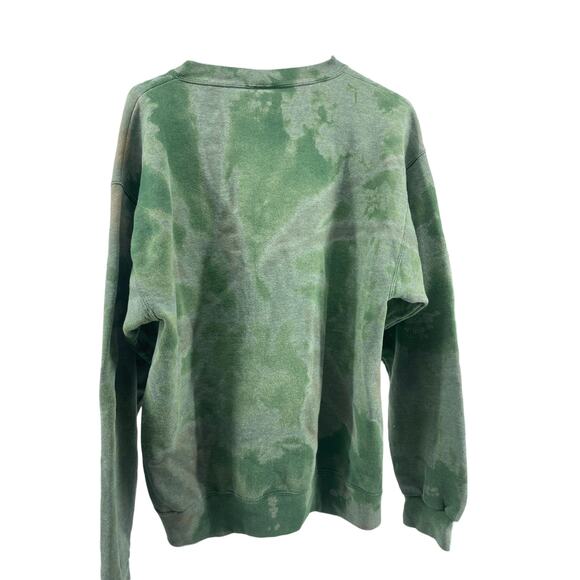 Walt Disney World Green Tie Dye Tigger Sweatshirt Women's Size Small - Picture 2 of 3